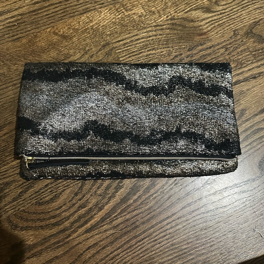 Stella & Dot Metallic Clutch